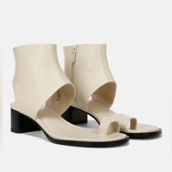 Vince Ada Heeled Leather Sandal - Picture 1 of 7
